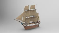 Sailing Ship 3D model