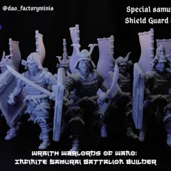 Samurai Shield Guard unit set