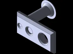 Simple Assembly with dimensions