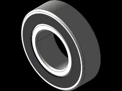 SKF 6205 Deep Grooved Ball Bearing (With seal and cages)