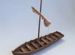 Small boat 3D print model