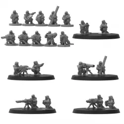 Smol Heckghost Heavy Weapons Teams - Presupported