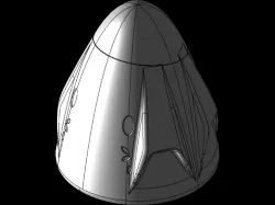 spaceX dragon space ship