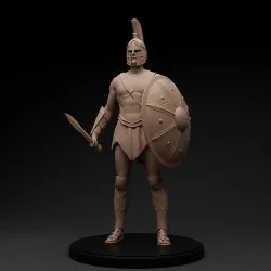 Spartan Hoplite 3D model