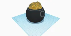 St Patrick's Day Pot of Gold Coins