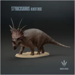 Styracosaurus albertensis : The Spiked Lizard