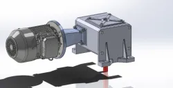 Tank Agitator Gearbox and Motor