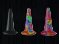 Taper Butt Plug - Adult Toy Low-poly 3D model