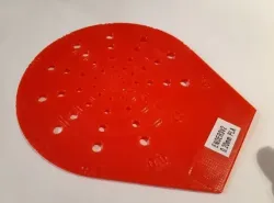 Template for 3D printed holes