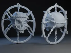 The Cursed Skull - Magical Amulet of Silvyn