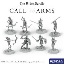 The Elder Scrolls: Call to Arms - Print at Home - Bleak Falls Barrow Delve Miniatures Set
