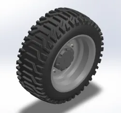 Tyre Design for Excavator