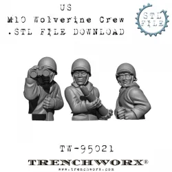 US M10 Wolverine Crew