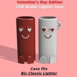 Valentine's Day Edition Lighter Cases (Bic Classic & Clipper)