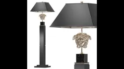 Versace Home Medusa Floor Lamp 3D model