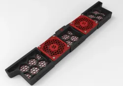 Voron 2.4 Skirts with Hex infill.  250, 300 and 350mm sizes.