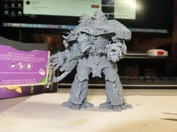 WAR-ENGINS of the Armageddon set 9 Caos Lord of Destruction 3D print model