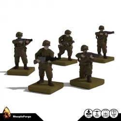 WW2 American Airborne  15mm Scale