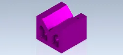 063 Studycadcam 3D CAD Exercise 64/ v block/Autodesk Inventor Pro