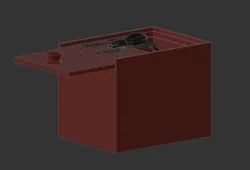 100% 3D Printed Spider Scare Box
