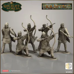 28mm Persian Armoured Archers - 'Immortals'