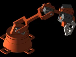3 and 5 axis robot arm