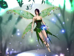 3Dfoin - Fairy Low-poly 3D model