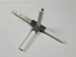 4-Way Tee & 5-Way Tee, 1/2 Inch PVC Pipe Fitting Series #HalfInchPVCFittings UPDATE 2015-07-03