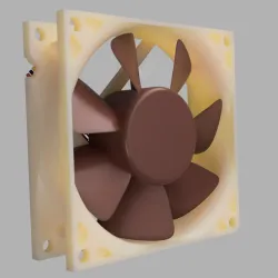 80mm x 25mm fan