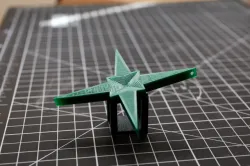 Adhesion test - star ornament