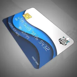 Bank cards 3D model