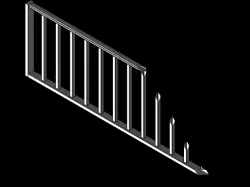 Baranda escalera (stair railing)