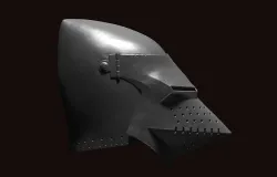 Bascinet Hundsgugel  3D print model