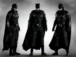 Batman 2022 Low-poly 3D model