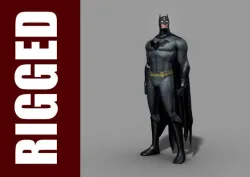Batman Rig - Legacy 3D model