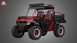 BMS - The Beast 1000 vehicle 3D model