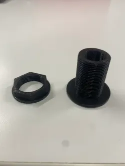 Button adaptor plate