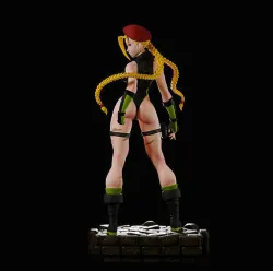 cammy street fighter  3D print model