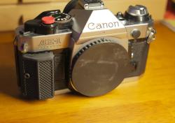 Custom AE-1 camera grip modification