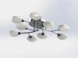 Ceiling Lamp "Lily 9"