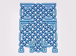 CELTIC KNOTWORK OWL PENDANT