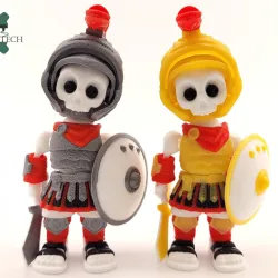 Cobotech Articulated Bone Knight by Cobotech
