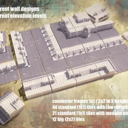 Concretium fields - "elevated tiles"