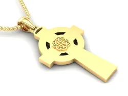 Cross Pendant Jesus Christ CP 15 3D model