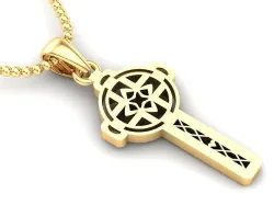 Cross Pendant Jesus Christ CP 19 3D model