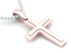 Cross Pendant Jesus Christ CP 40 3D model