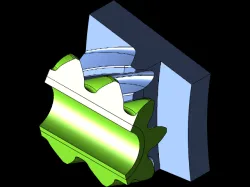 Crown Gear Finite Element Analysis