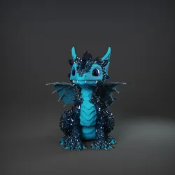Crystal Baby Dragon