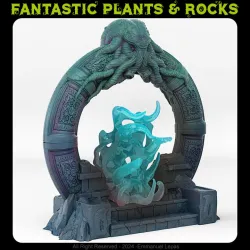 CTHULHU'S PORTAL WITH ITS TENTACLE EFFECT