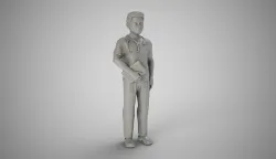 Doctor 2 man in suit 3D print model